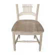 International Concepts Set of Two Sheafback Chairs