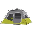 CORE Equipment Instant 6 Person Cabin Tent, Green/Gray