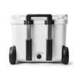 YETI Roadie 60 Wheeled Cooler with Retractable Periscope Handle, White