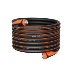 Giraffe Tools Garden Hose 100ft x 5/8", Water Hose Heavy Duty, Flexible, Lightweight Hybrid Hose