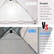 CROWN SHADES Canopy Tent, 10 x 10 Foot Portable Pop Up Outdoor Shelter, White CROWN SHADES Canopy Tent, 10 x 10 Foot Portable Pop Up Outdoor Shelter, White