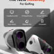 REDTIGER Golf Rangefinder with Slope, 1200 Yards Laser Range Finder Golfing, Rechargeable Range Finders with Magnet Stripe