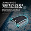 Betta SE Plus - Solar Powered Robotic Pool Skimmer with Dual Charging Options