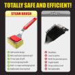 GRILLART Grill Brush Bristle Free SteamWizards BBQ Replaceable Cleaning Head GRILLART Grill Brush Bristle Free SteamWizards BBQ Replaceable Cleaning Head