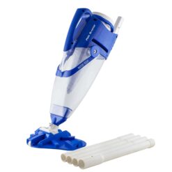 POOL BLASTER 22051EL Centennial Cordless Pool Vacuum w/Pole Set - XL Debris Capacity & Advanced Filtration