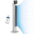 Lasko T48401 Oscillating Tower Fan, Voice Controlled, 4 Quiet Speeds, 48