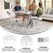 Flash Furniture Hercules Series Plastic Folding Chair White - Lightweight Folding Chair, Adult