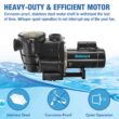 Doheny's Inground Pool Pump, 115/230V, 1 HP (0.9 THP) Doheny's Inground Pool Pump, 115/230V, 1 HP (0.9 THP)