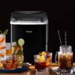 Silonn Ice Maker Countertop, 9 Cubes Ready in 6 Mins, 26lbs in 24Hrs, Self-Cleaning Ice Machine