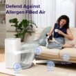 LEVOIT Air Purifiers for Home Large Room Up to 3175 Sq. Ft, Core 600S-P, White