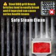 GRILLART Grill Brush Bristle Free SteamWizards BBQ Replaceable Cleaning Head GRILLART Grill Brush Bristle Free SteamWizards BBQ Replaceable Cleaning Head