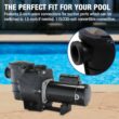 Doheny's Inground Pool Pump, 115/230V, 1 HP (0.9 THP) Doheny's Inground Pool Pump, 115/230V, 1 HP (0.9 THP)