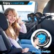 Poraxy Car Fan, 12V Cooling Fans for Backseat for Kids