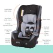 Baby Trend Trooper 3-in-1 Convertible Car Seat, Dash Black