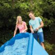 INTEX 28120EH Easy Set Inflatable Swimming Pool 10ft x 30in – 1018 Gallon Capacity – 23in Water Depth