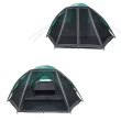Wakeman Outdoors 6 Man Tent with Screen Room, Teal