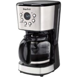 Starfrit 024001-002-0000 12-Cup Black Drip Coffee Maker Machine