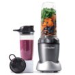 NutriBullet NB-50100C Pro 1000 32 oz. Single Speed Gray Blender with 24 oz. Cup and Lids NutriBullet NB-50100C Pro 1000 32 oz. Single Speed Gray Blender with 24 oz. Cup and Lids