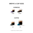 Breville Nespresso Vertuo Coffee & Espresso Single-Serve Machine in Chrome and Aeroccino Milk Frother in Black