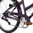 Huffy Girls' Sienna 24 in 7-Speed Comfort Hybrid Bike, Eggplant