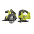 RYOBI ONE+ PCL500525SB 18V Cordless 2-Tool Combo Kit with 5-1/2 in. Circular Saw and Jig Saw (Tools Only)