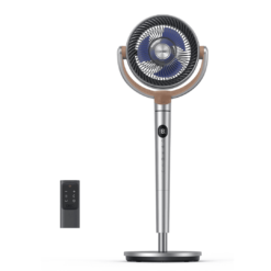 Dreo Standing Fan, Omni-directional Oscillating Fan For Bedroom, 80 ft Circulator With Remote