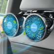 Poraxy Car Fan, 12V Cooling Fans for Backseat for Kids