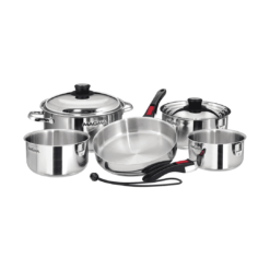 Magma 10 Piece Stainless Steel Nesting Induction Cookware