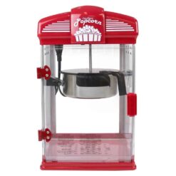 West Bend 82515 4-Quart Red Hot Oil Movie Theater Style Popcorn Popper Machine