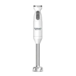 Cuisinart CSB-175P1 Smart Stick 2-Speed White Immersion Blender with 300W Motor and Improved Blade Guards