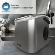 Ionchill Quick Cube Ice Machine, 26lbs/24hrs Portable Countertop Bullet Cubed Ice Maker