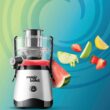 Magic Bullet MBJ10100WM Mini Juicer, 400-Watt, Silver