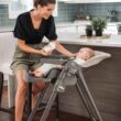 Chicco Polly Space-Saving Fold Easy Clean Highchair - Taupe (Beige)