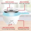Brentwood HP-3015BL 1.6-Qt. 600-Watt Stainless Steel Electric Hot Pot Cooker and Food Steamer with Swivel Base Brentwood HP-3015BL 1.6-Qt. 600-Watt Stainless Steel Electric Hot Pot Cooker and Food Steamer with Swivel Base