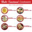 Brentwood HP-3015BL 1.6-Qt. 600-Watt Stainless Steel Electric Hot Pot Cooker and Food Steamer with Swivel Base Brentwood HP-3015BL 1.6-Qt. 600-Watt Stainless Steel Electric Hot Pot Cooker and Food Steamer with Swivel Base