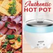 Brentwood HP-3015BL 1.6-Qt. 600-Watt Stainless Steel Electric Hot Pot Cooker and Food Steamer with Swivel Base Brentwood HP-3015BL 1.6-Qt. 600-Watt Stainless Steel Electric Hot Pot Cooker and Food Steamer with Swivel Base