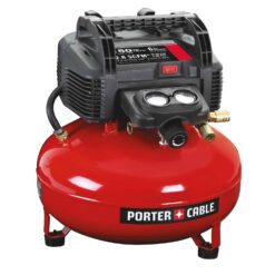 Porter Cable C2002 6 gal Pancake Portable Air Compressor 150 psi 0.8 HP