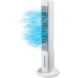 Arctic Air Tower+ Indoor Evaporative Cooler with Oscillating and Quiet Fan Function, White