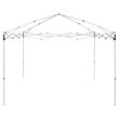 Caravan Canopy V Series 2 Pro 10' x 10' Entry Level Straight Leg Canopy, Blue