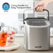 Ionchill Quick Cube Ice Machine, 26lbs/24hrs Portable Countertop Bullet Cubed Ice Maker