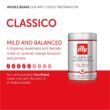 illy Whole Bean Coffee - Perfectly Roasted Whole Coffee Beans – Classico Medium Roast – 8.8 Ounce, 6 Pack (packaging may vary)