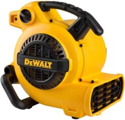 DEWALT Portable Air Mover, ‎276W 3 Speed Floor Fan, Utility Blower Fan, 1/5 HP 600 CFM Floor Dryer