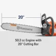 Husqvarna 440 40.9-cc 2-cycle 18-in Gas Chainsaw