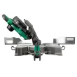 Metabo HPT C12RSH3M 12-in 15-Amp Dual Bevel Sliding Compound Corded Miter Saw