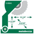 Metabo HPT C12RSH3M 12-in 15-Amp Dual Bevel Sliding Compound Corded Miter Saw