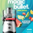 Magic Bullet MBJ10100WM Mini Juicer, 400-Watt, Silver