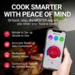 MEATER Plus Wireless Smart Meat Thermometer with Bluetooth, Long Range, Measures Internal & Ambient Temp