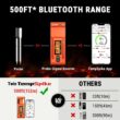 ThermoPro Twin TempSpike Wireless Meat Thermometer with 2 Meat Probes, 500FT Bluetooth Meat Thermometer