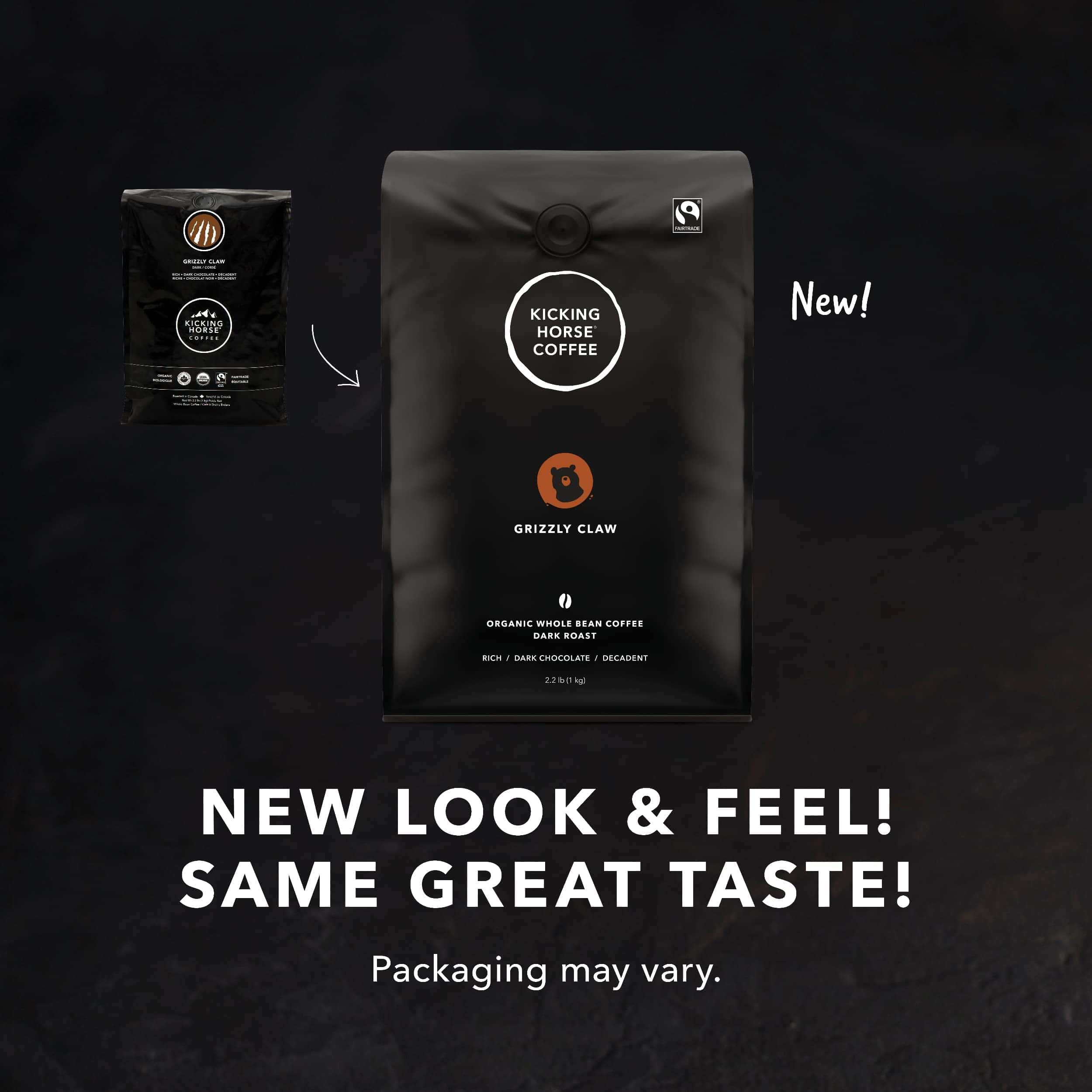 Kicking Horse Coffee, Grizzly Claw, Dark Roast, Whole Bean, 2.2 Pound - Certified Organic, Fairtrade, Kosher Coffee Kicking Horse Coffee, Grizzly Claw, Dark Roast, Whole Bean, 2.2 Pound - Certified Organic, Fairtrade, Kosher Coffee - Image 7