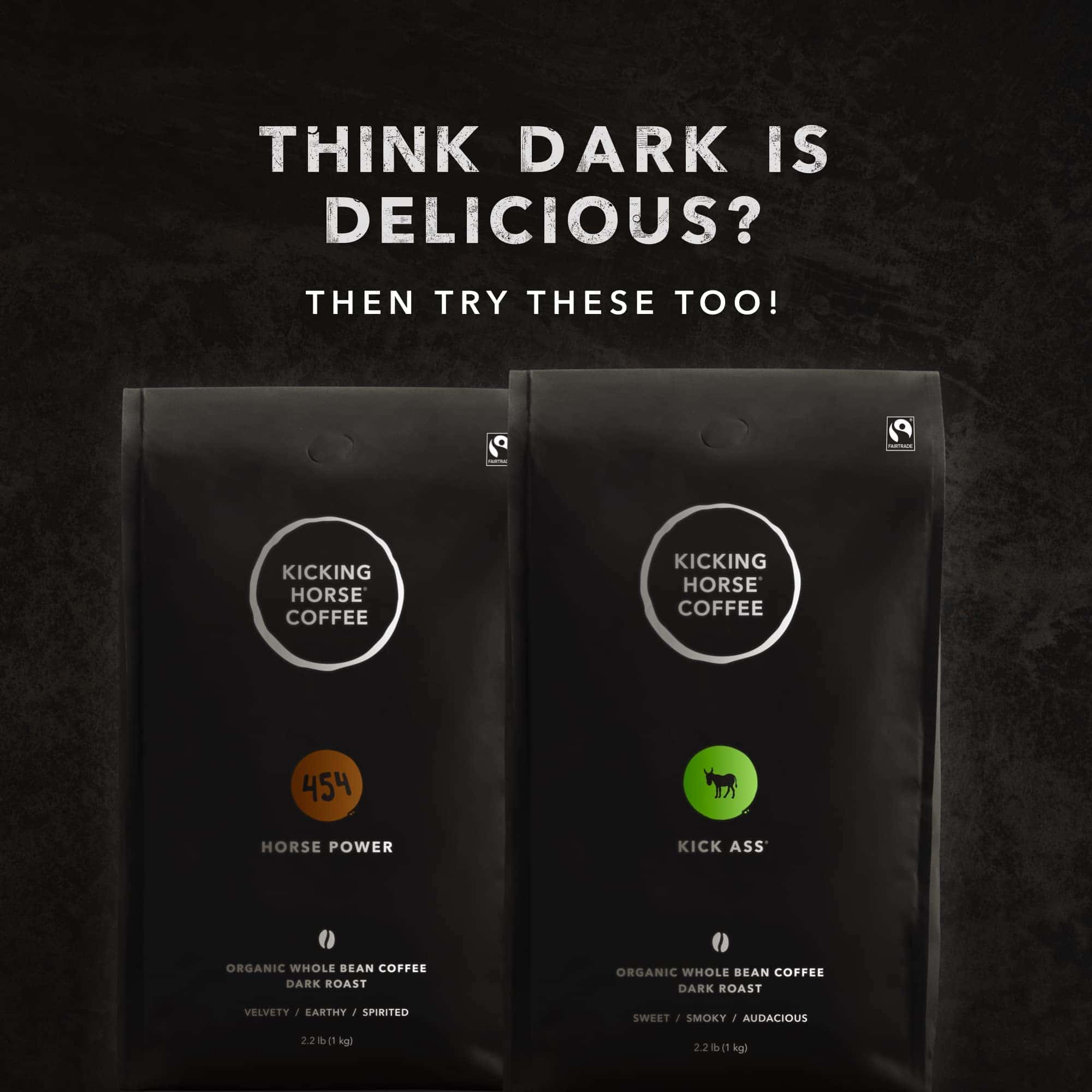 Kicking Horse Coffee, Grizzly Claw, Dark Roast, Whole Bean, 2.2 Pound - Certified Organic, Fairtrade, Kosher Coffee Kicking Horse Coffee, Grizzly Claw, Dark Roast, Whole Bean, 2.2 Pound - Certified Organic, Fairtrade, Kosher Coffee - Image 3